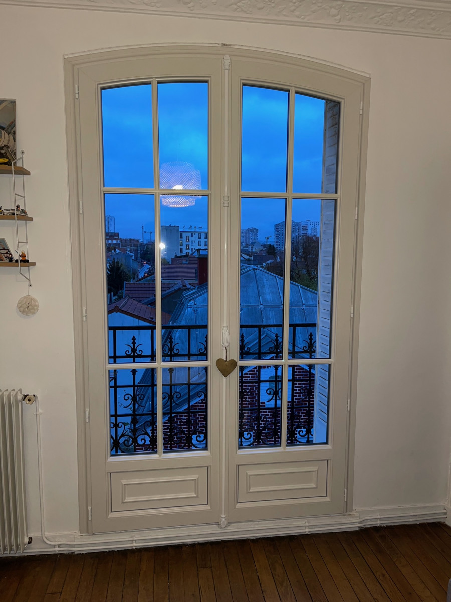 LA MIROITERIE DU MONT-VALÉRIEN - fenetres-pvc-blanc-cintrees